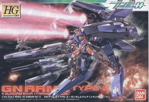 BAN2012294 Bandai HG 00 #13 1/144 GN Arms Type E + Gundam Exia "Gundam 00"