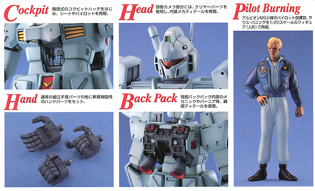 RGM-79N GM Custom "Gundam 0083" Bandai MG
