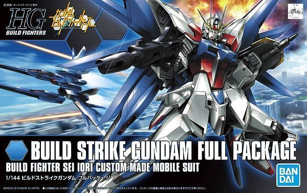 BAN2221153 Bandai HGBF #01 1/144 Build Strike Gundam Full Package 'Gundam Build Fighters'