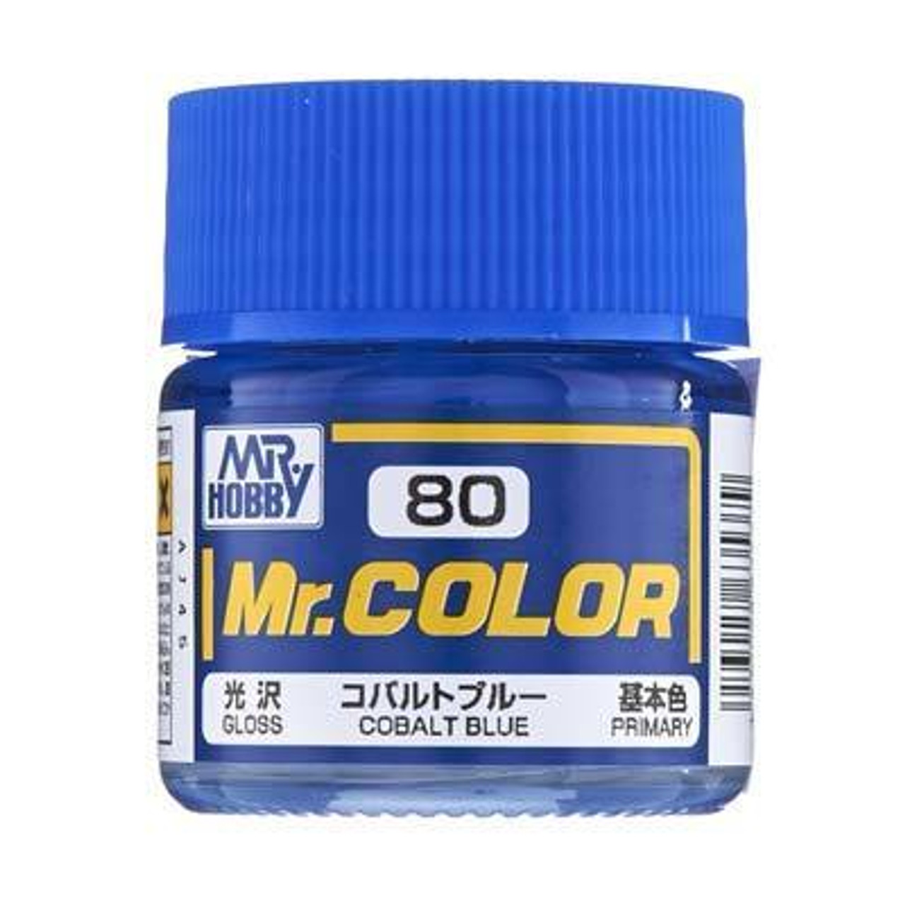 GNZC80 Semi Gloss Cobalt Blue 10ml , GSI Mr. Color