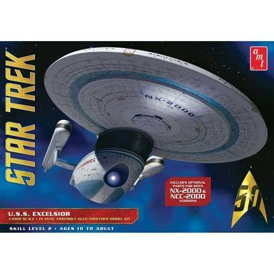 AMT843/12 1/1000 Star Trek USS Excelsior
