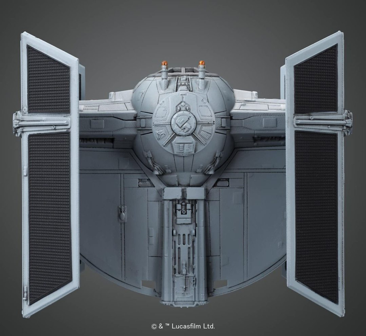 191407 Tie Advanced x1 "Star Wars", Bandai Star Wars 1/72 Plastic Model