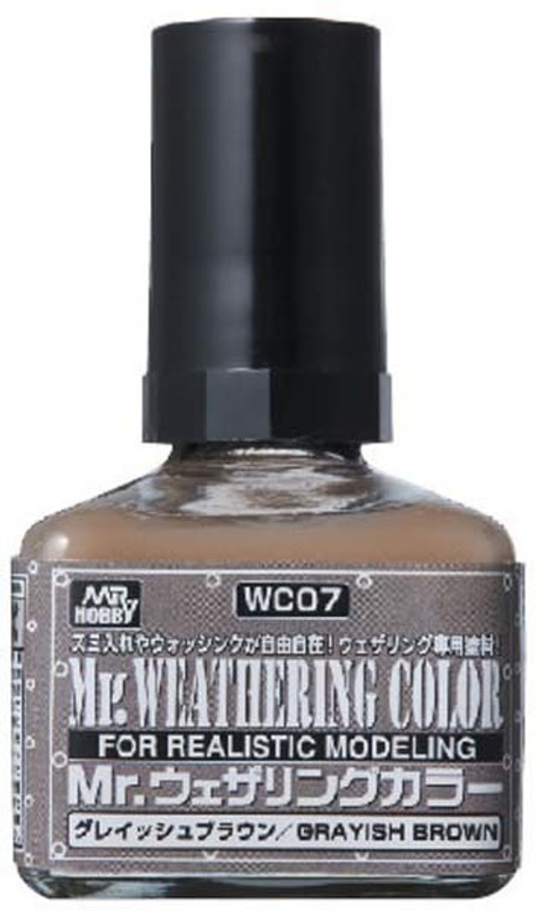 GNZWC07 Grayish Brown GSI, Mr. Weathering Color Paint