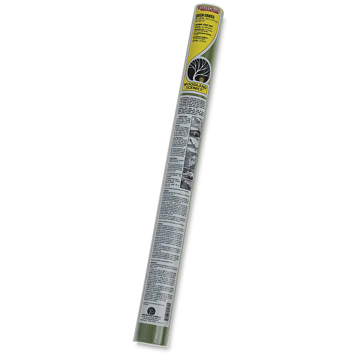 WOORG5172  Grass Mat, Green Roll 25" x 33" ReadyGrass