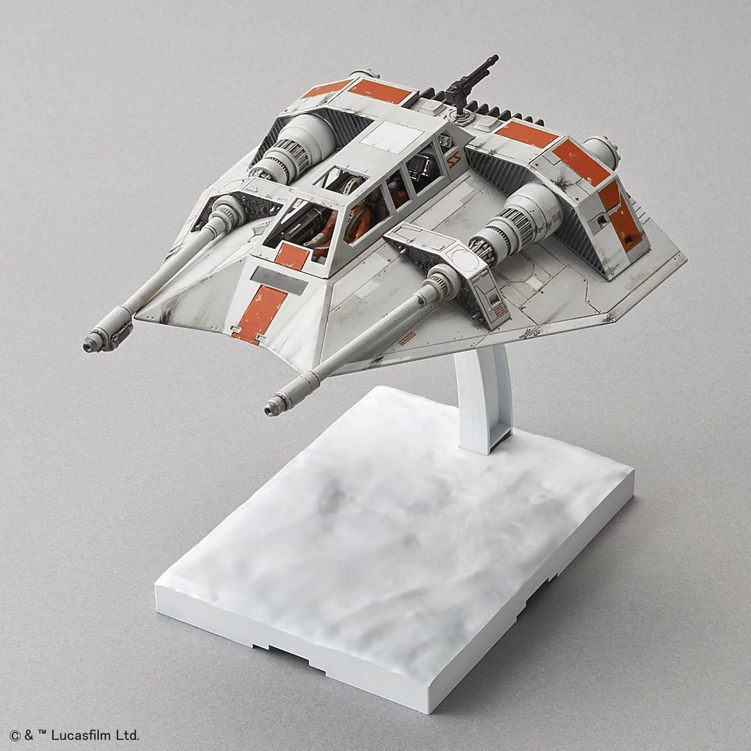 217734 1/48 & 1/144 Snowspeeder Set Star Wars Bandai