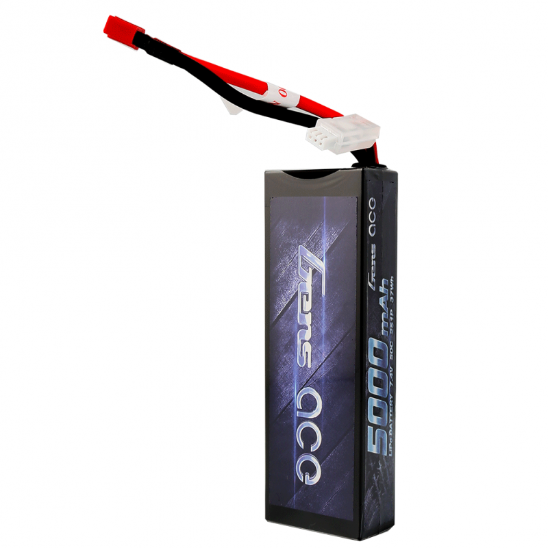 GENS ACE 5000MAH 7.4V 50C 2S1P HARDCASE LIPO BATTERY PACK 21#