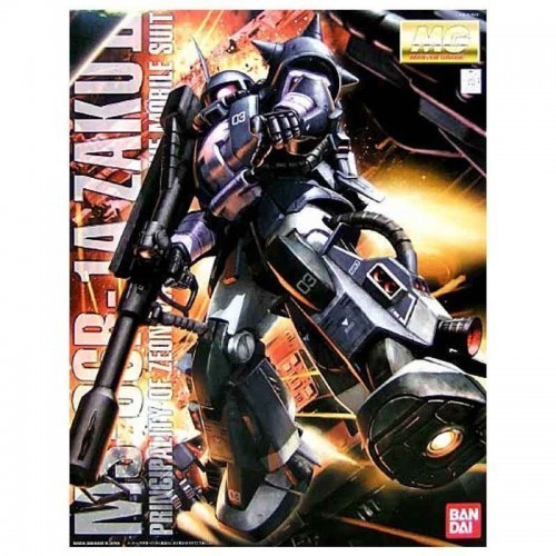 BAN2001367 MG 1/100 MS-06R-1A Zaku II Black Tri-Stars  Ver. 2.0 "Mobile Suit Gundam" Bandai  Master Grade
