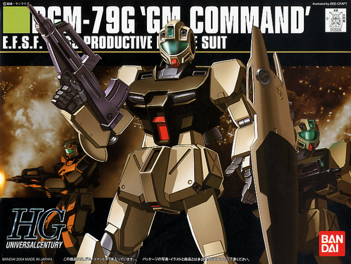 BAN1125299 Bandai HGUC #46 1/144 RGM-79G GM Command "Gundam 0080"