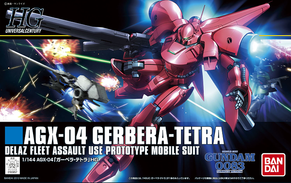 BAN2212201 Bandai HGUC #159 1/144 Gerbera Tetra 'Gundam 0083'