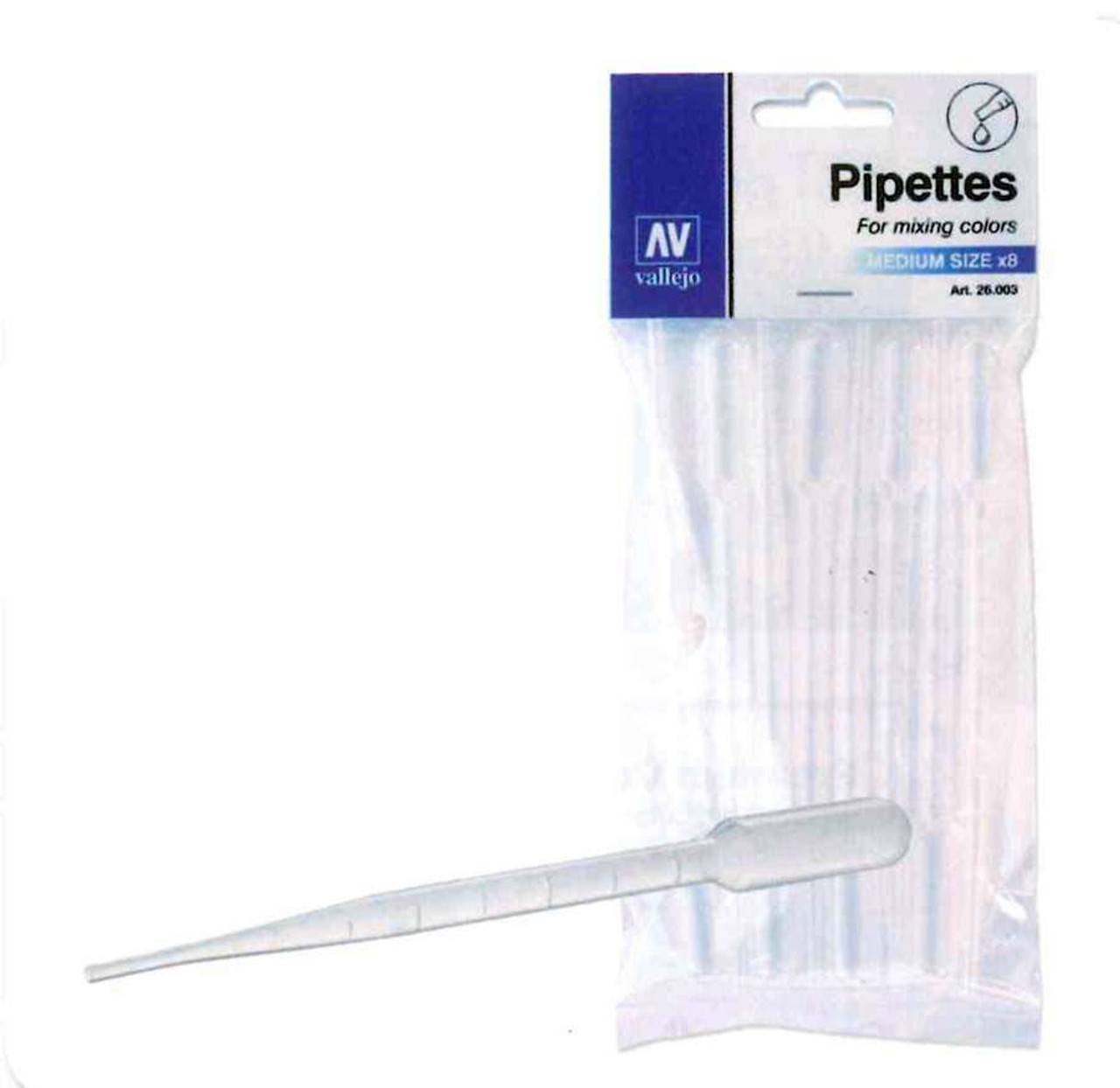 VLJ26003 - Pipettes Medium Size (8) *