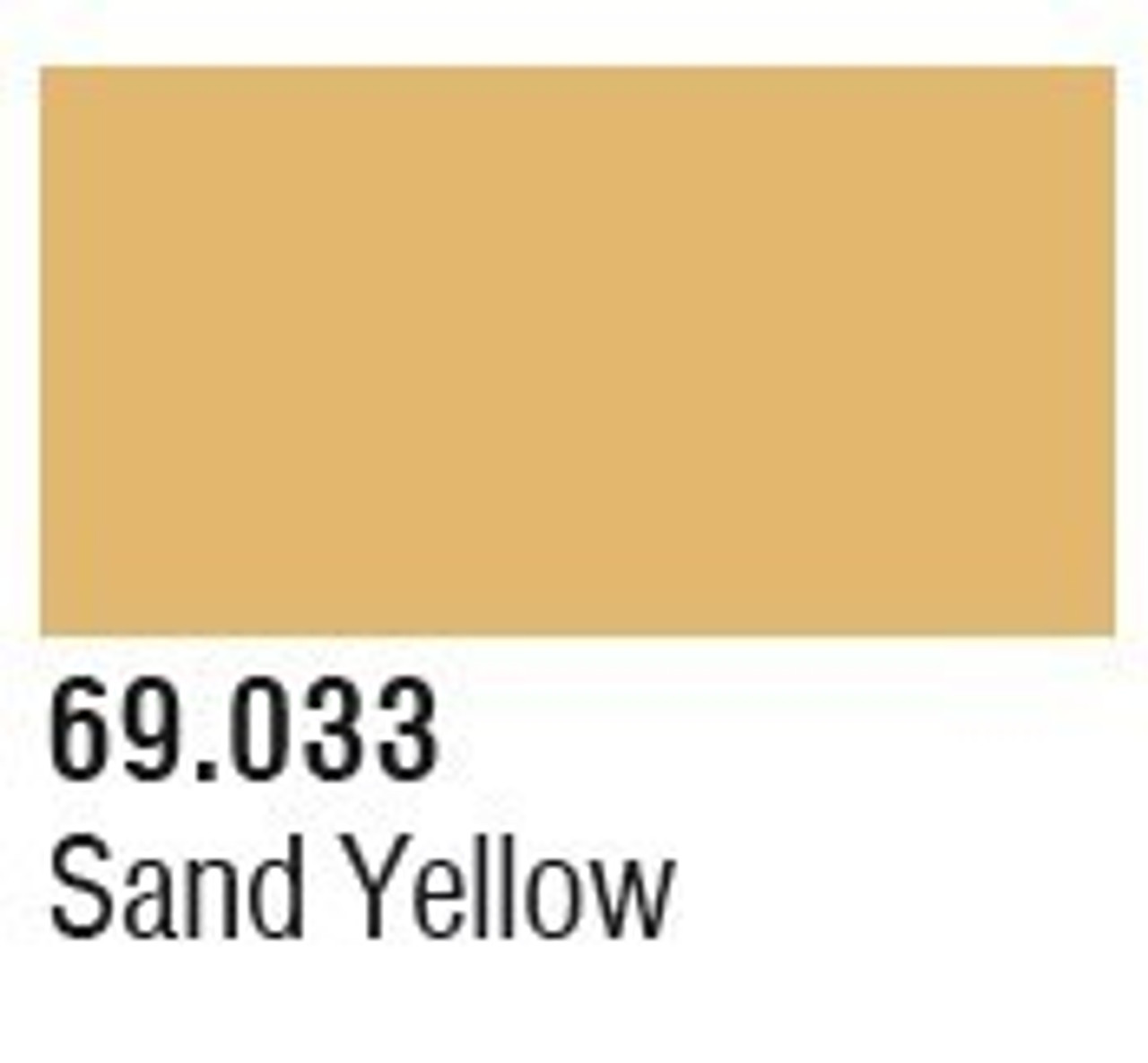 69033 Sand Yellow Mecha Color 17ml Bottle
