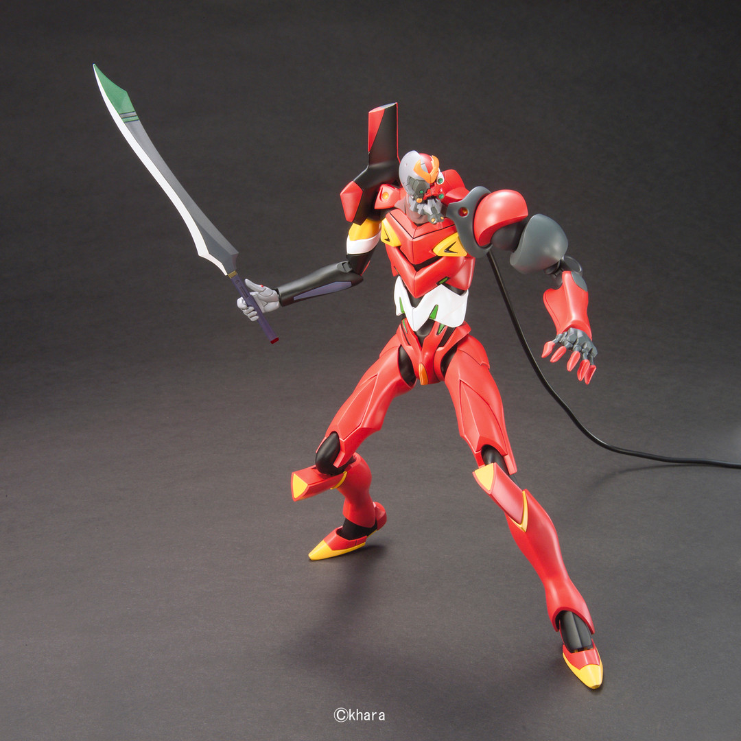 184466 #07 EVA-02 Gamma Production Model (Custom) "Rebuild of Evangelion", Bandai HG Evangelion