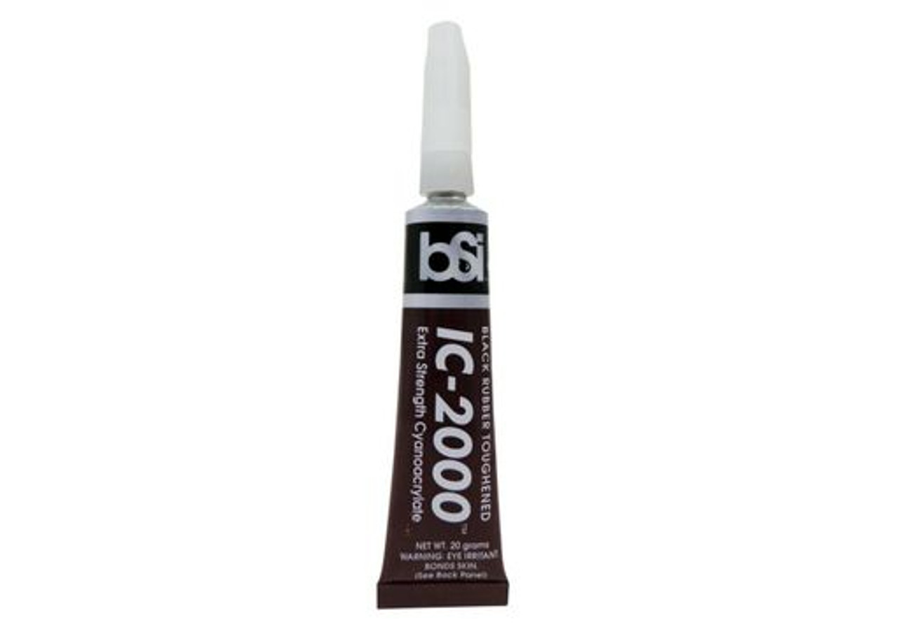 MRS117H IC-2000 black rubber-toughened cyanoacrylate