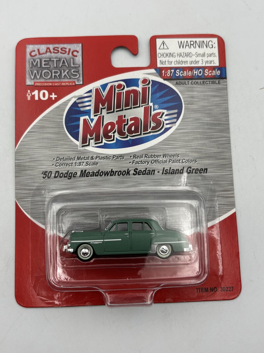 30227 1950 Dodge Meadowbrook 4-Door Sedan, Island Grn