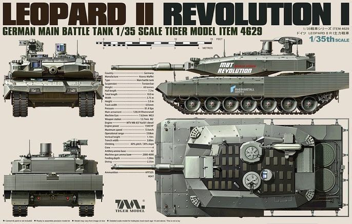 4629 1/35 Leopard II Revolution I