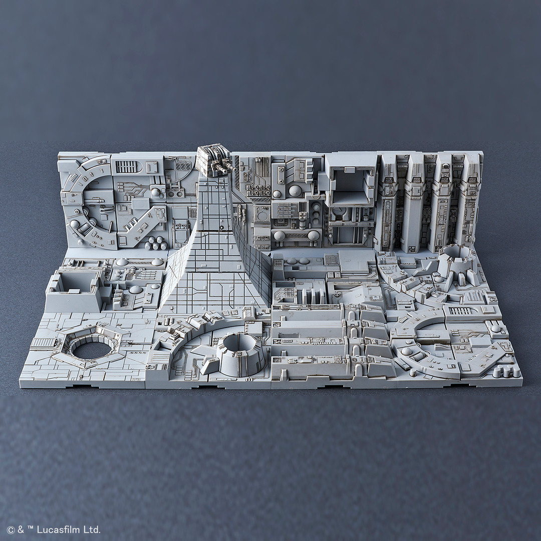 BAN2435951 Bandai Death Star Attack Set 'Star Wars', Bandai Star Wars 1/144 Plastic Model