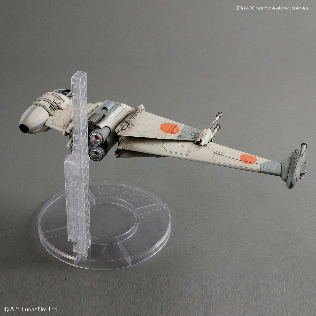 BAN230456  B-Wing Starfighter "Star Wars", Bandai Star Wars 1/72 Plastic Model