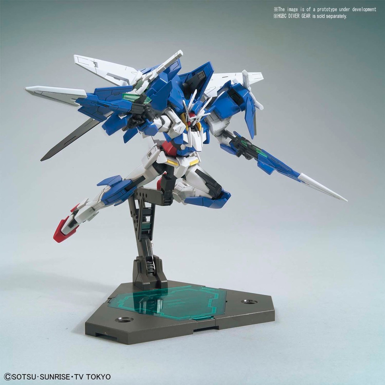 5059566 #09 Gundam 00 Diver Ace "Gundam Build Divers", Bandai HGBD 1/144 5059566 #09 Gundam 00 Diver Ace "Gundam Build Divers", Bandai HGBD 1/144