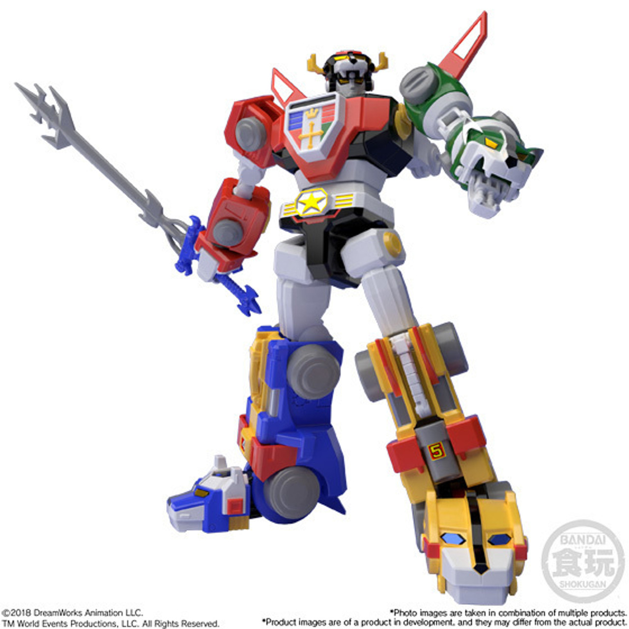 28916 Voltron Voltron , Bandai Super Mini Pla