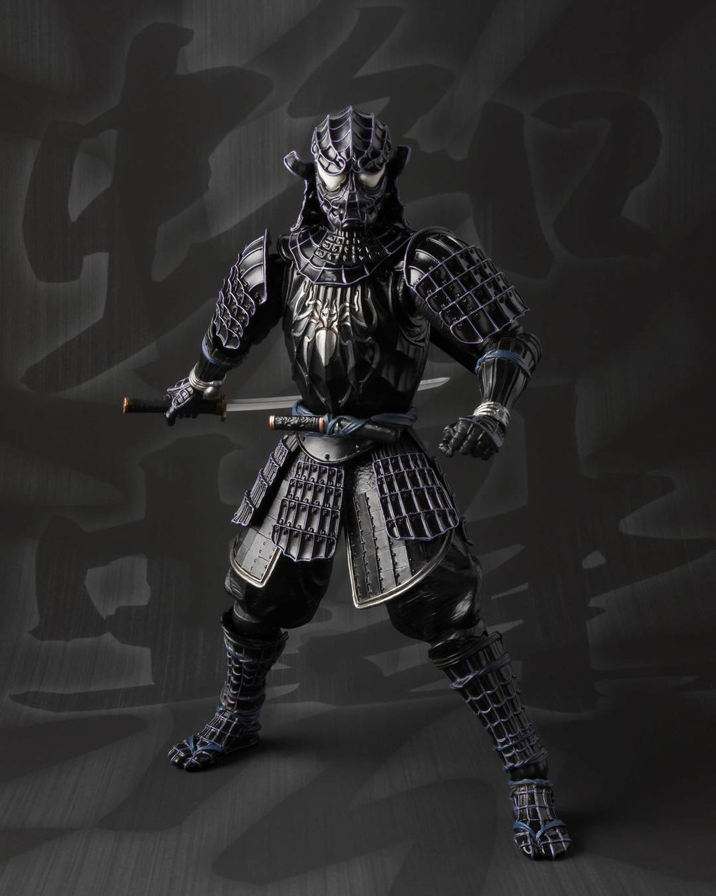55101 Onmitsu Black Spiderman "Marvel", Bandai Meisho Manga Realization *P-Bandai*
