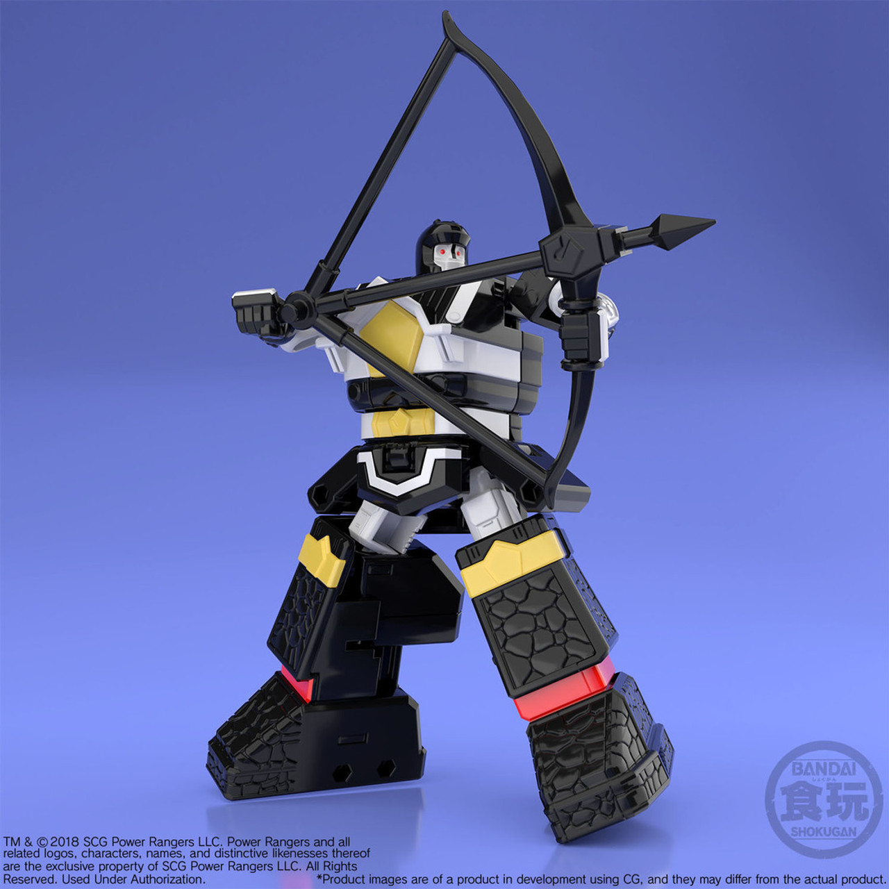 25092 Shogun Megazord "Mighty Morphin Alien Rangers", Bandai Super Mini Pla