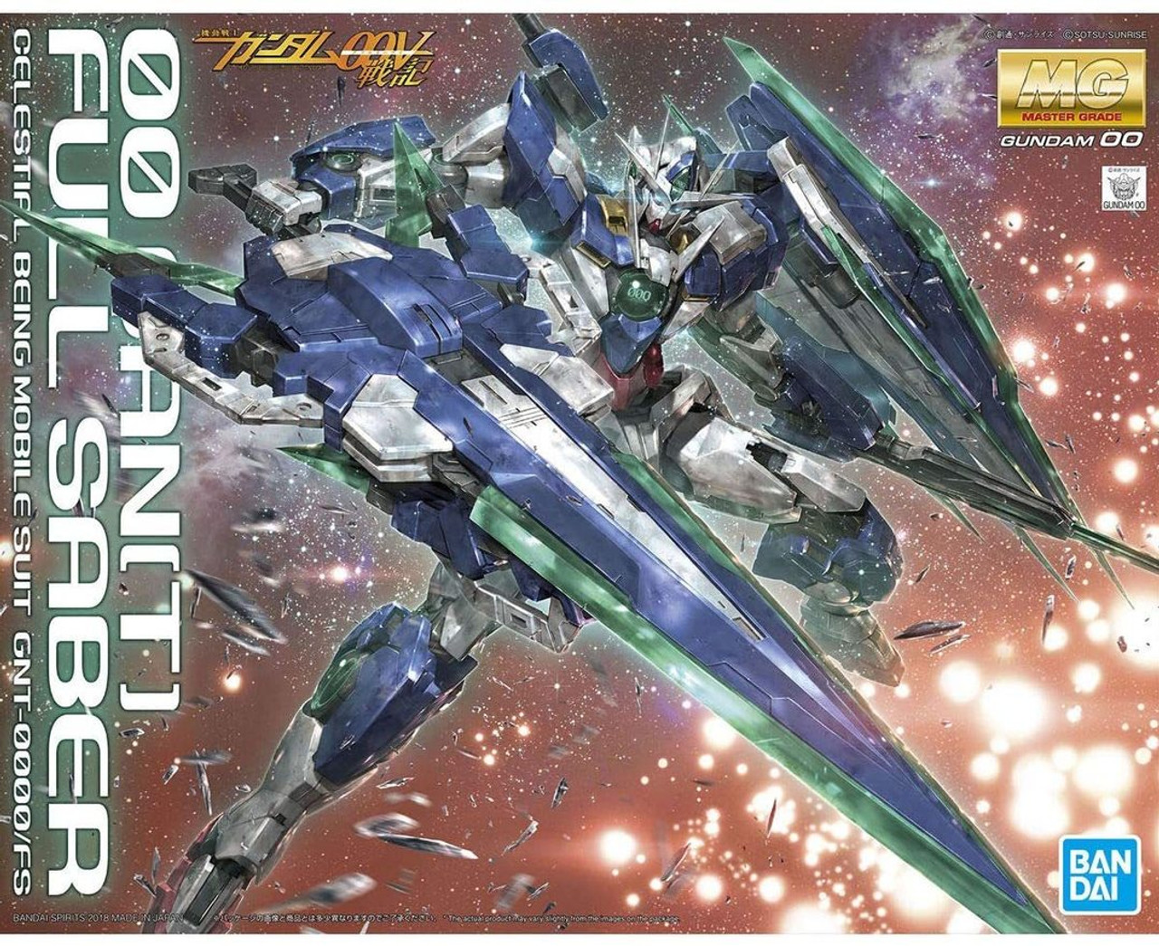 BAN2428532 Bandai MG 1/100 00 QAN(T) Full Saber "Gundam 00V"
