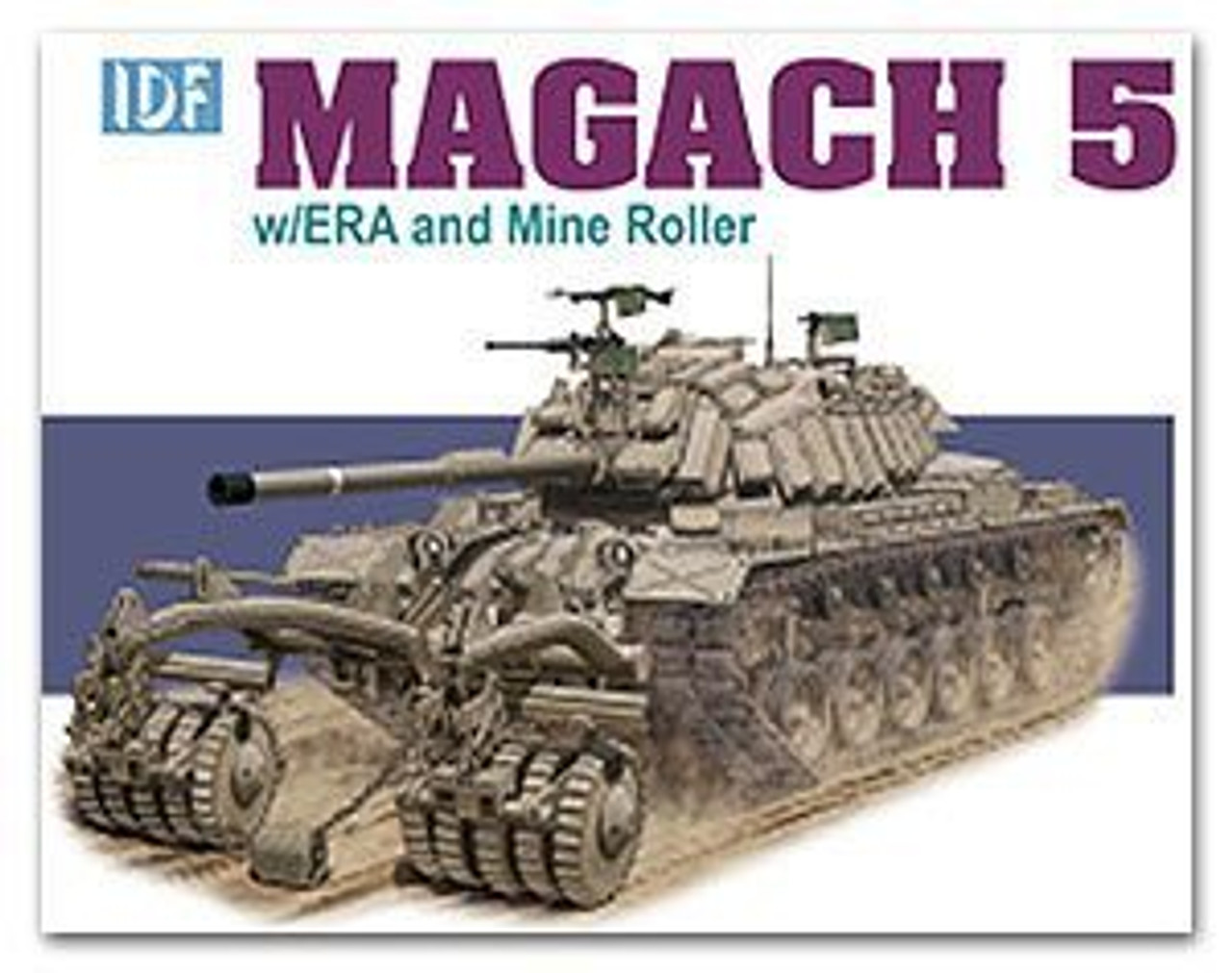 DML3618 IDF Magach 5 w/ ERA and Mine Roller 1/35