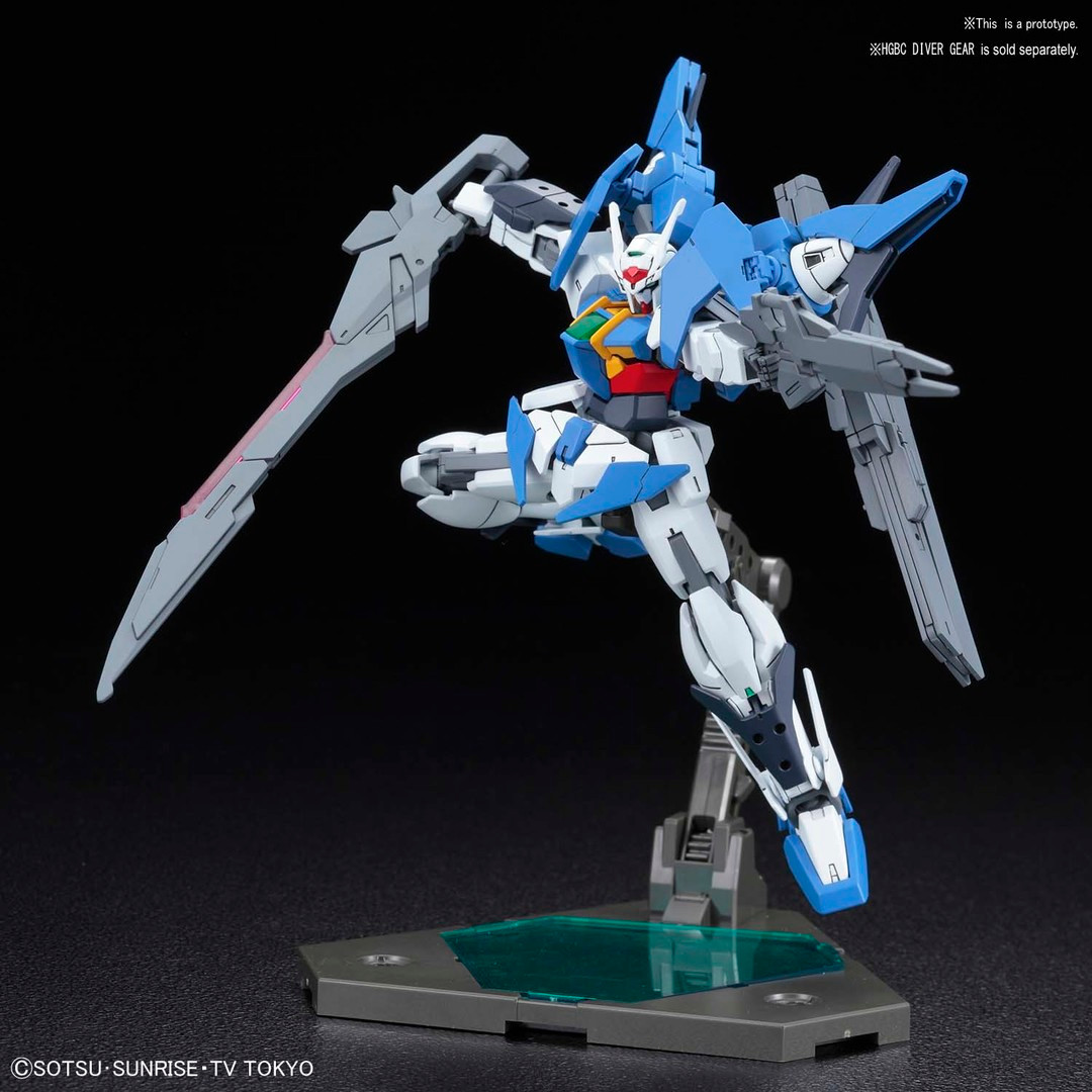 230451 #014 Gundam 00 Sky "Gundam Build Divers", Bandai HGBD 1/144