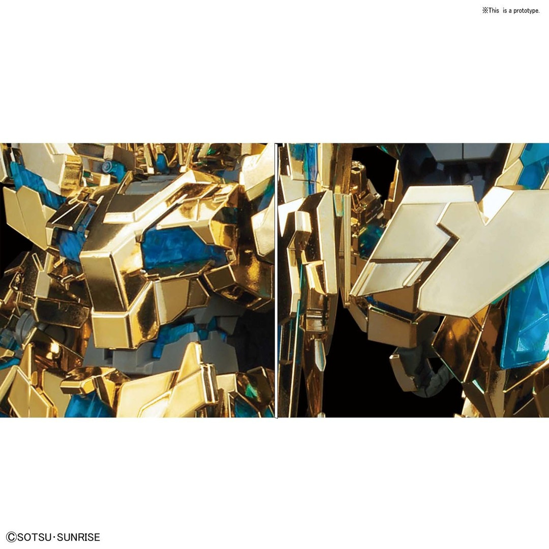 BAN2436311 HGUC 1/144 #216 Unicorn Gundam 03 Phenex (Destroy Mode) (Narrative Ver.)[Gold Coating] "Gundam NT" Bandai