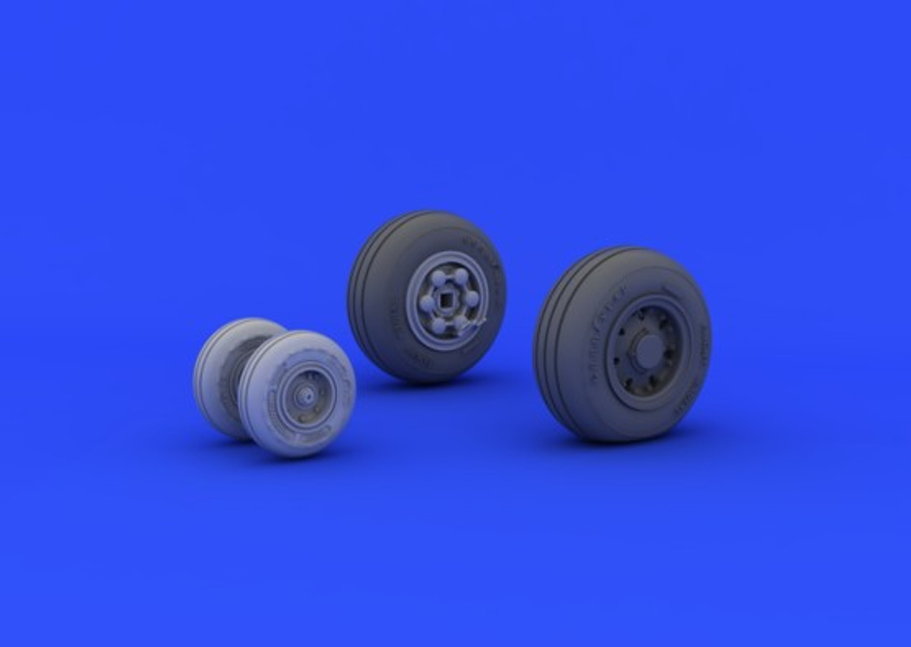 (SO) 648159 1/48 Aircraft- Tornado IDS Wheels for RVL (Resin)