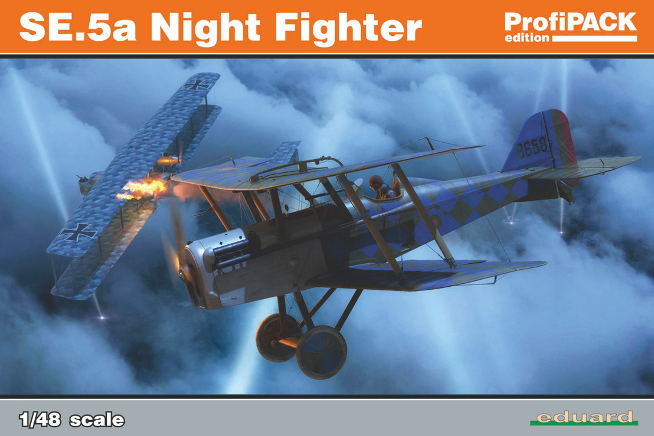 82133 Eduard Models SE-5a Night Fighter (Profi-Pack Plastic Kit)