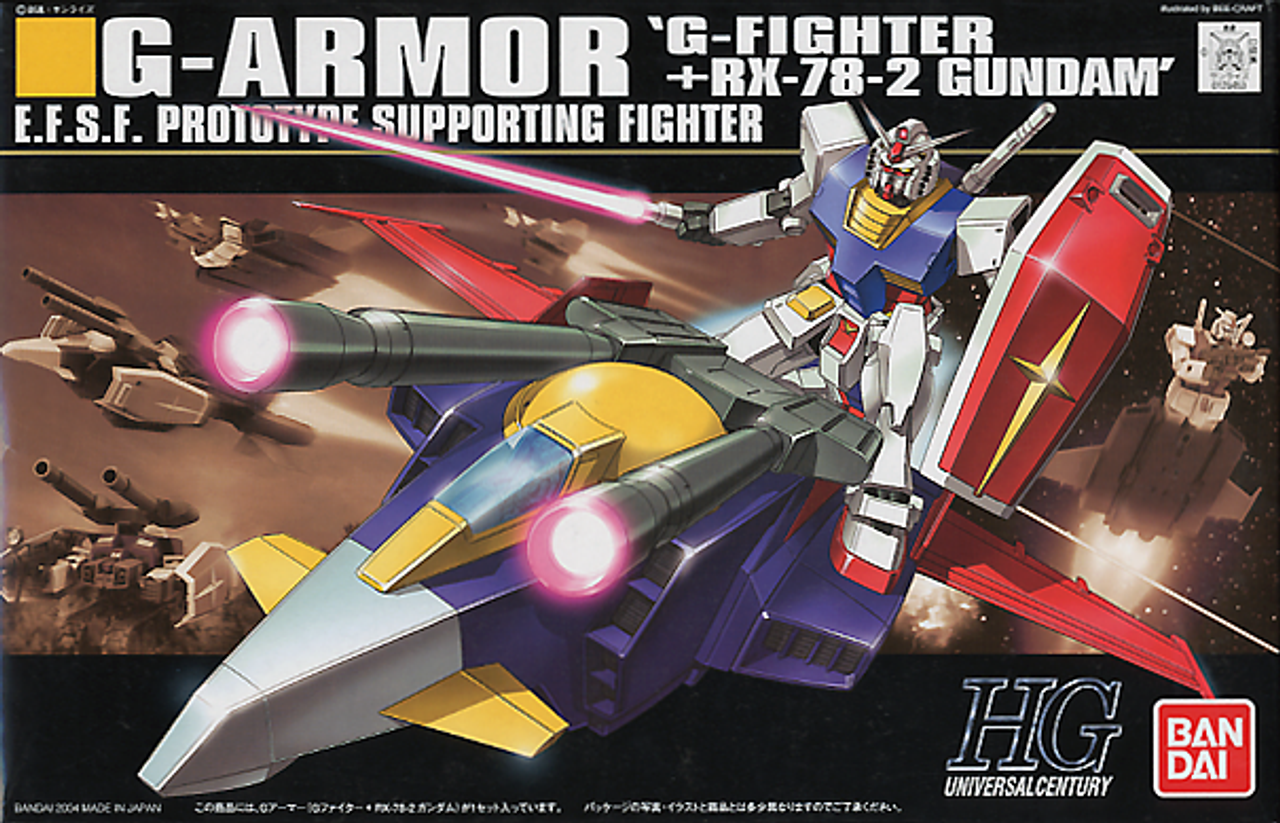 BAN1129453   #50 G-ARMOR "Mobile Suit Gundam", Bandai HGUC 1/144 BAN1129453   #50 G-ARMOR "Mobile Suit Gundam", Bandai HGUC 1/144