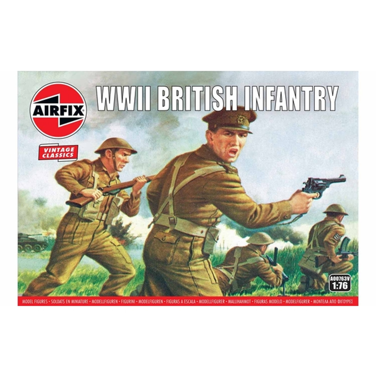 ARX00763V   WWII British Infantry N. Europe 1/72