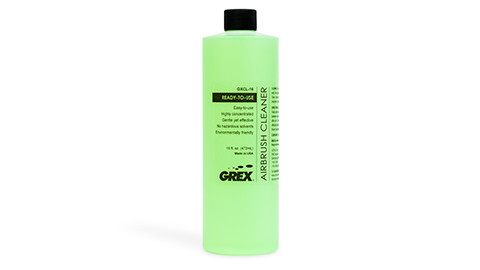 GRXGXCL16- Grex Airbrush Ready to Use Airbrush Cleaner (16 fl.oz)