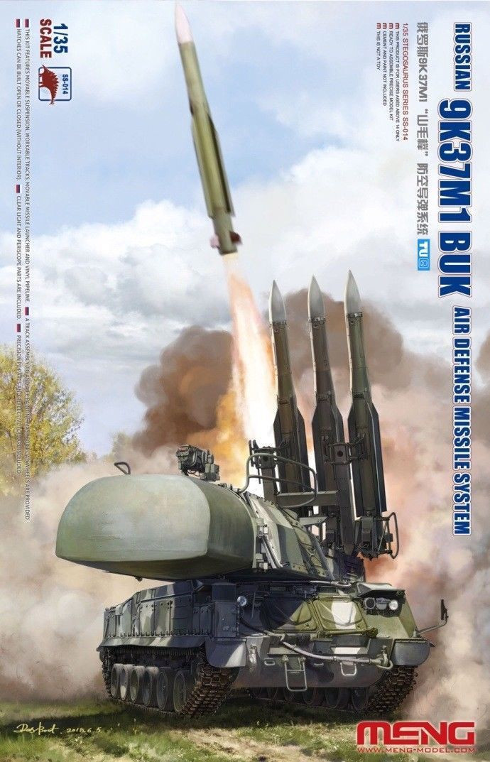 (SO) SS014 Russian 9K37M1 BUK Air Defense Missile System 1/35