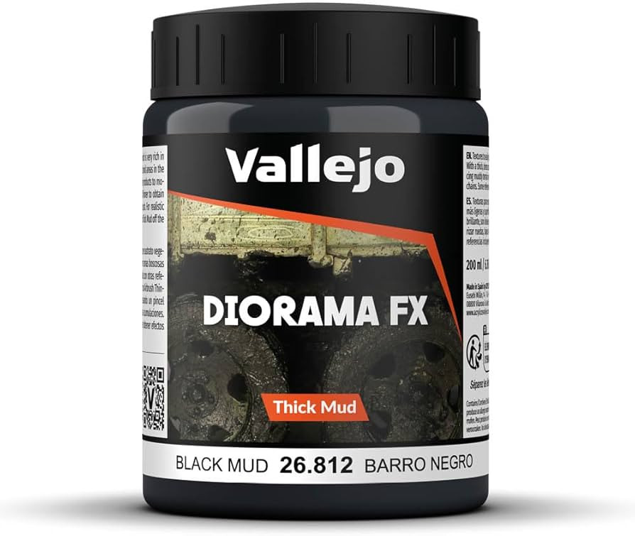 VLJ26812 - BLACK THICK MUD   200ML