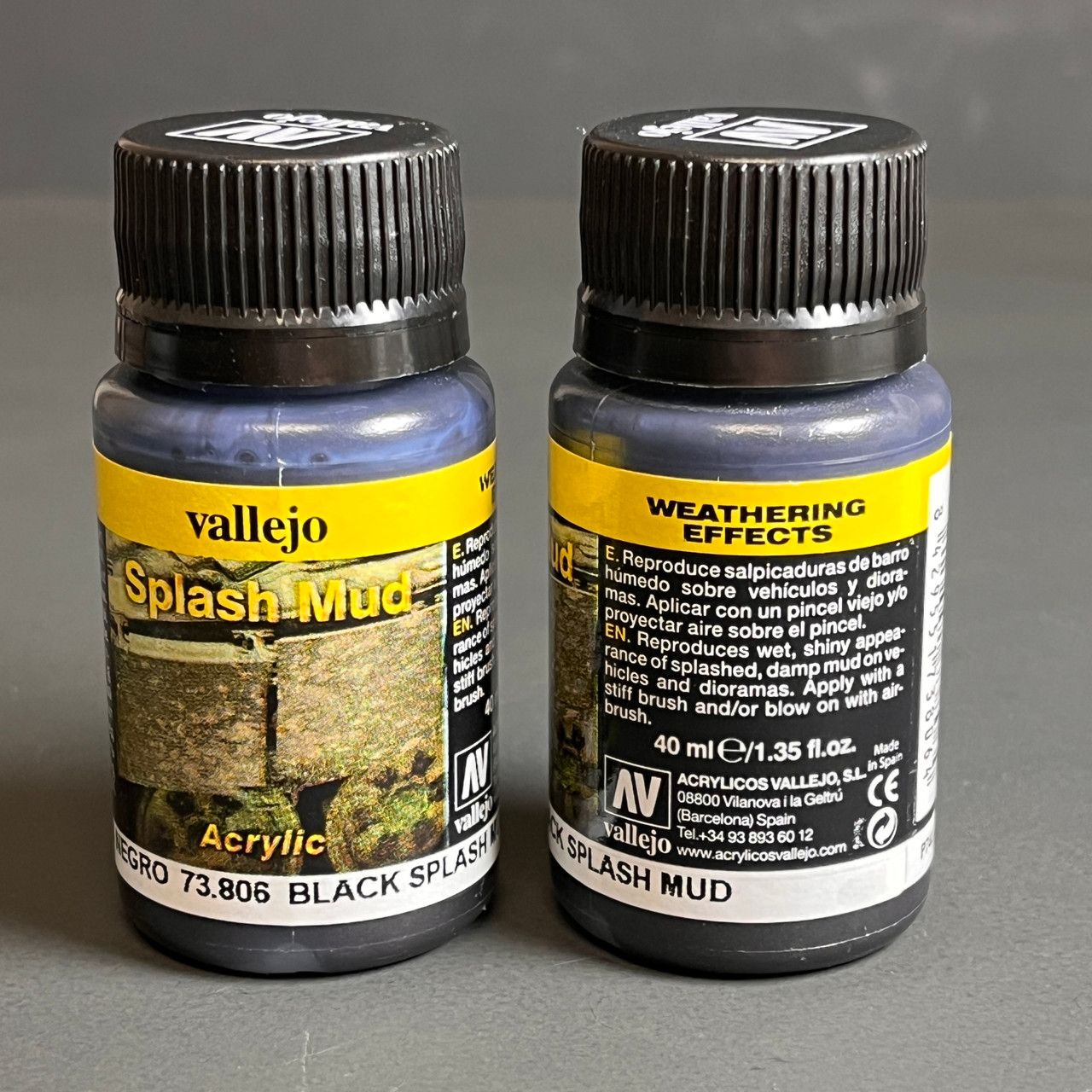 VLJ73806 - BLACK SPLASH MUD   40ML