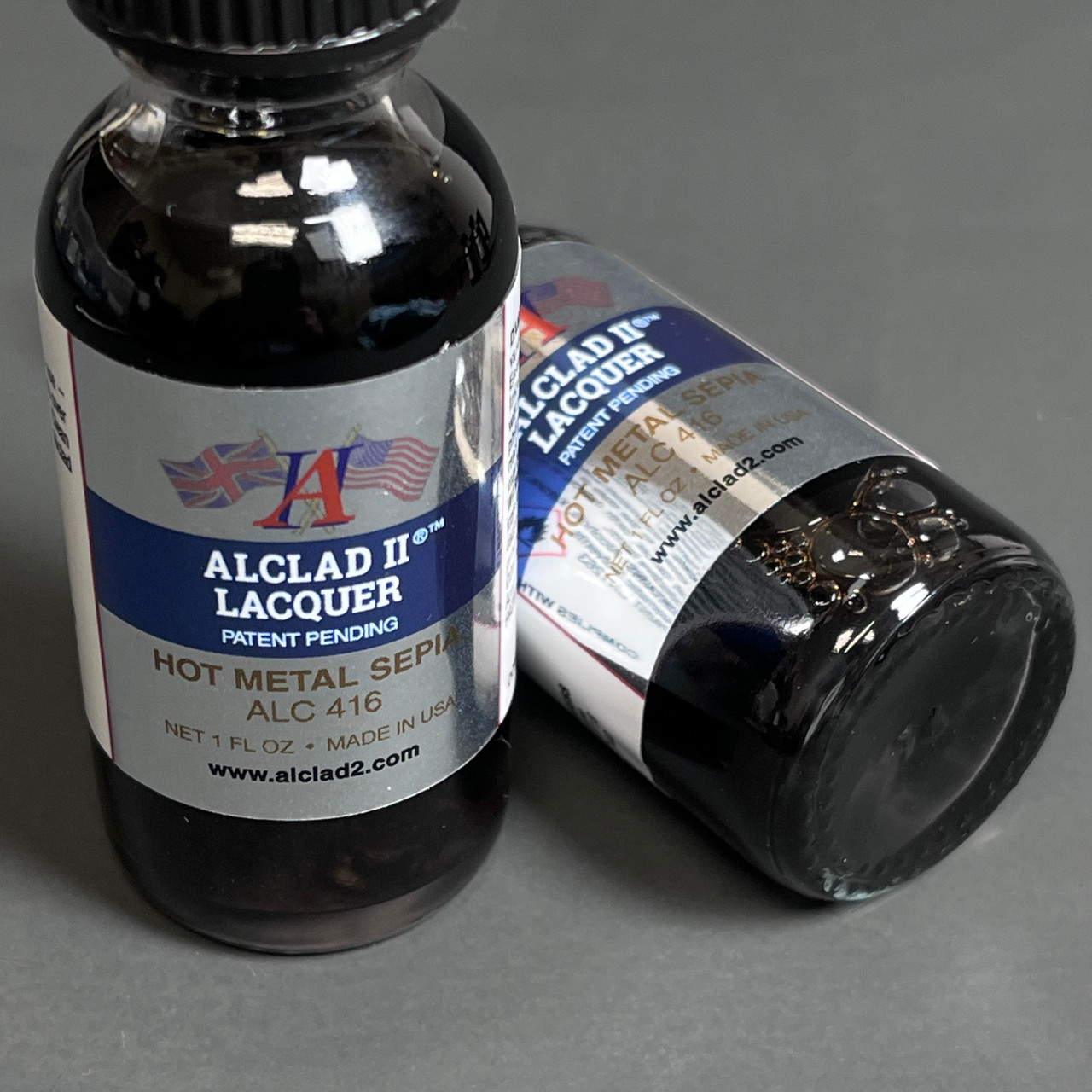 ALC416 Alclad Hot Metal Sepia 1 oz