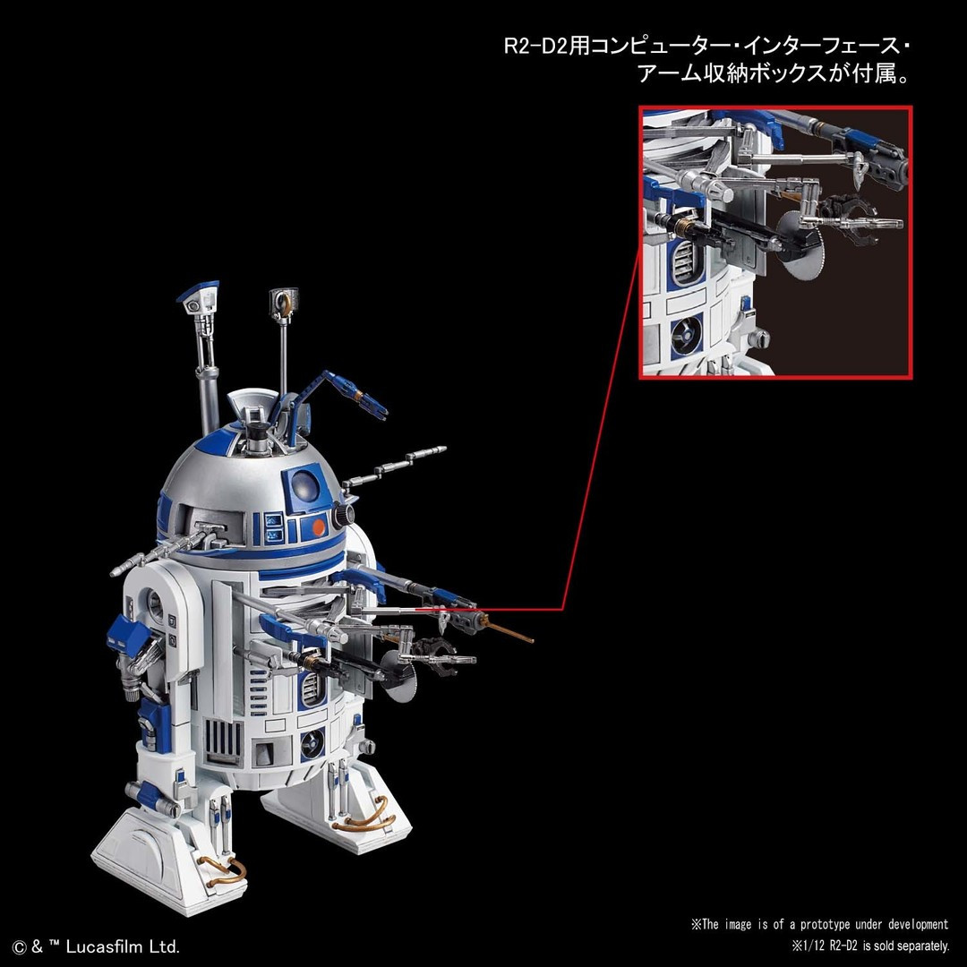 5056764 R5-J2 "Star Wars", Bandai Star Wars Character Line 1/12