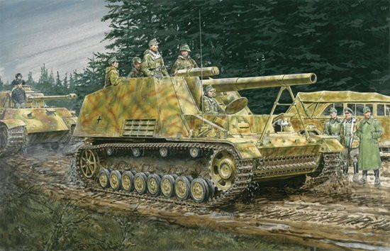 DML6935  Sd.Kfz.165 Hummel Early/Late Production (2 in 1) - Smart Kit 1/35