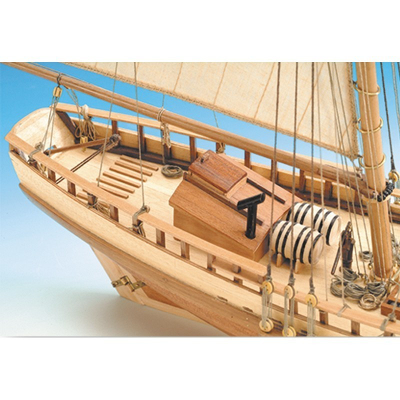 22135 Virginia American Schooner 1/41 Model Ship Kit