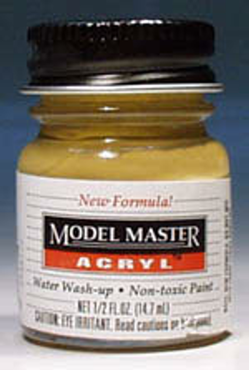 4673 Model Master Acryl Flat Wood GP00640 1/2 oz 4673 Model Master Acryl Flat Wood GP00640 1/2 oz