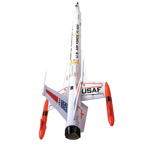 1250 Interceptor Model Rocket Kit, Skill Level 2