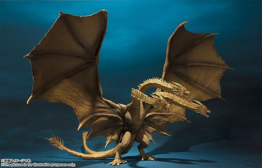 (Sold Out) 55812 King Ghidorah 2019 "Godzilla: King of the Monsters", Bandai S.H. MonsterArts