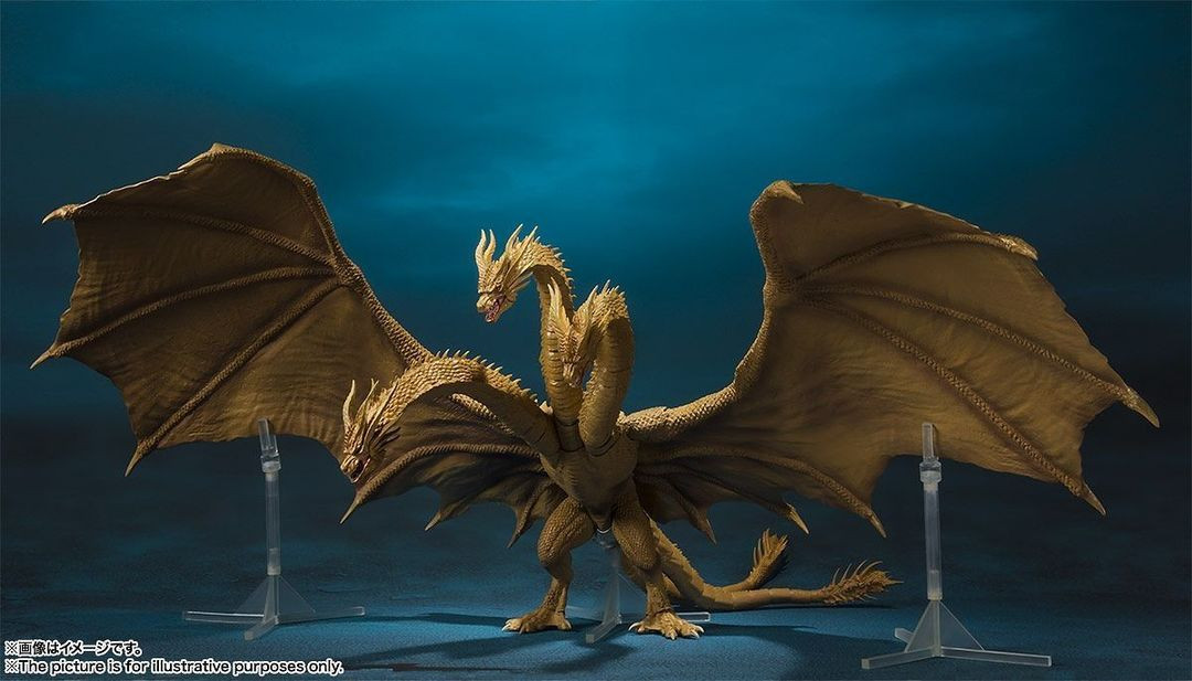 (Sold Out) 55812 King Ghidorah 2019 "Godzilla: King of the Monsters", Bandai S.H. MonsterArts