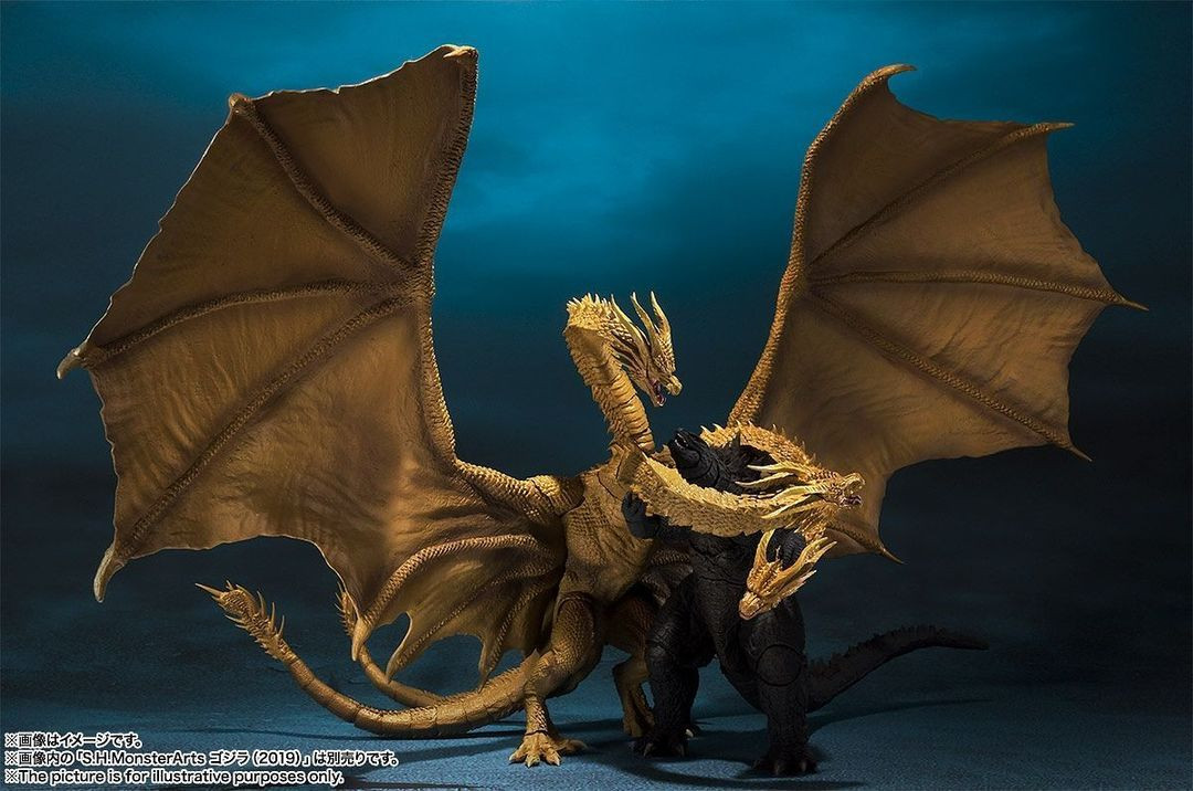 (Sold Out) 55812 King Ghidorah 2019 "Godzilla: King of the Monsters", Bandai S.H. MonsterArts