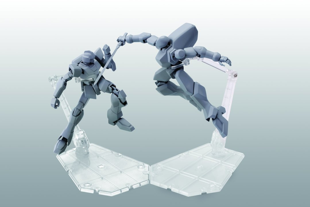 BAS56788 Tamashii Stage Act. 5 for Mechanics, Stand Support (Clear), Bandai