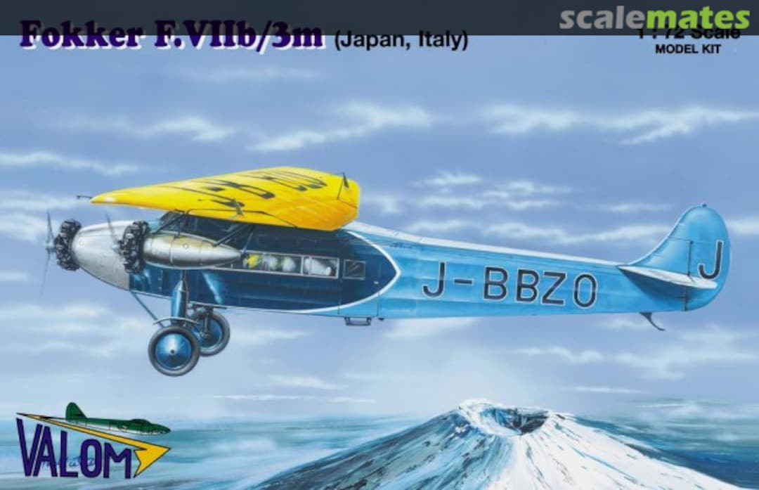 VAL72071 Fokker F.VIb/3m in Japanese and Italian marking 1/72