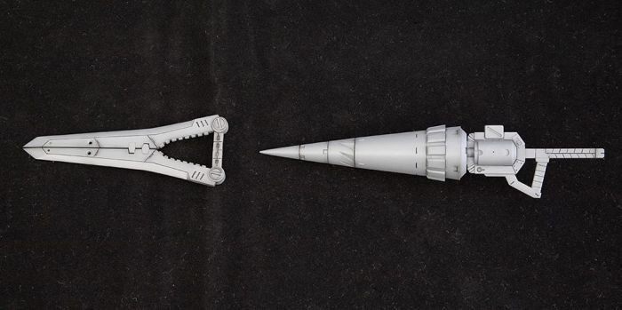 MW08 MSG LANCE/DOUBLE BLADE WEAPON UNIT MW-08