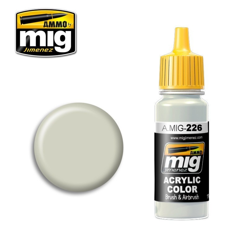 AMM0226 AMMO by Mig Acrylic Color - FS36622 Gray (17ml bottle)